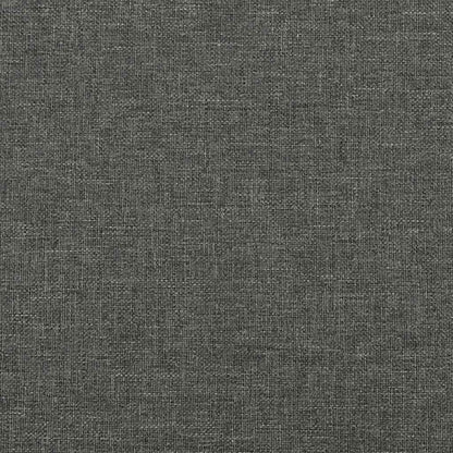 Struttura letto senza Materasso Grigio Scuro 137x190 cm in Tessuto | homemem39