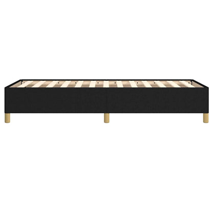 Giroletto senza Materasso Nero 80x200 cm Tessuto