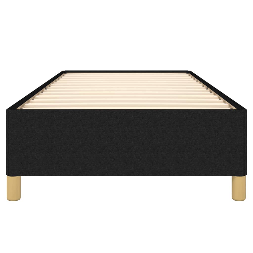 Giroletto senza Materasso Nero 90x190 cm in Tessuto - homemem39