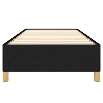 Giroletto senza Materasso Nero 90x190 cm in Tessuto - homemem39