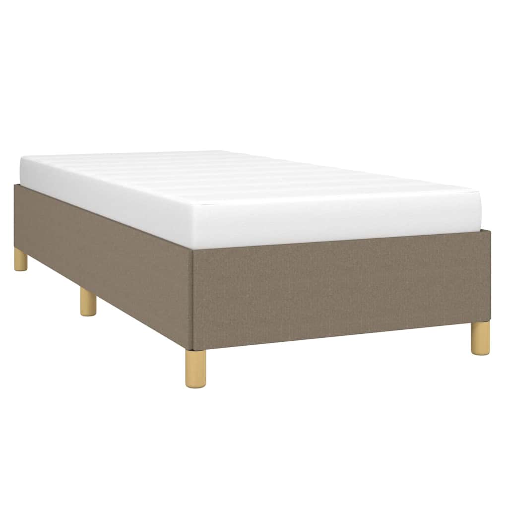 Giroletto senza Materasso Tortora 90x190 cm Tessuto