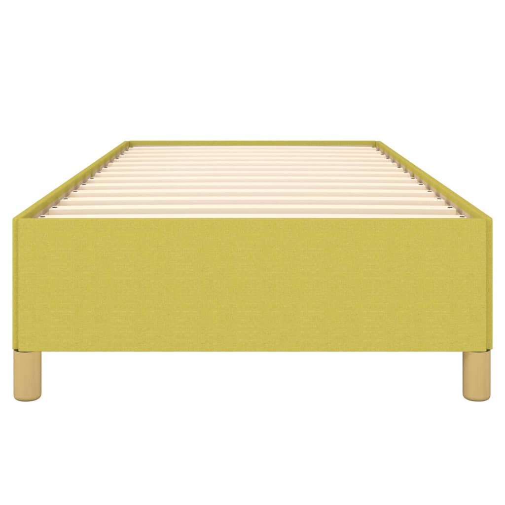 Giroletto senza Materasso Verde 90x200 cm in Tessuto