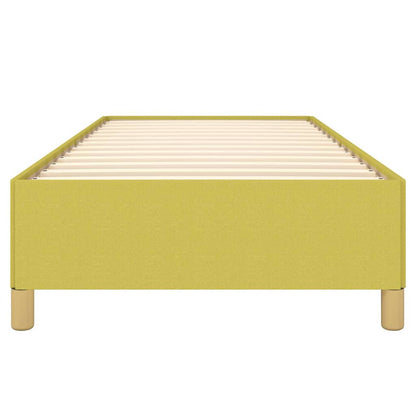 Giroletto senza Materasso Verde 90x200 cm in Tessuto