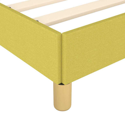 Giroletto senza Materasso Verde 90x200 cm in Tessuto