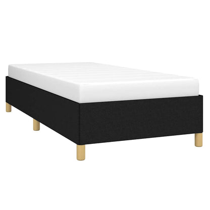 Giroletto senza Materasso Nero 100x200 cm in Tessuto | homemem39