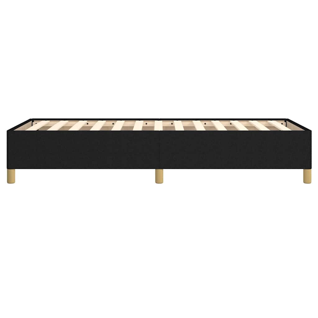 Giroletto senza Materasso Nero 100x200 cm in Tessuto | homemem39