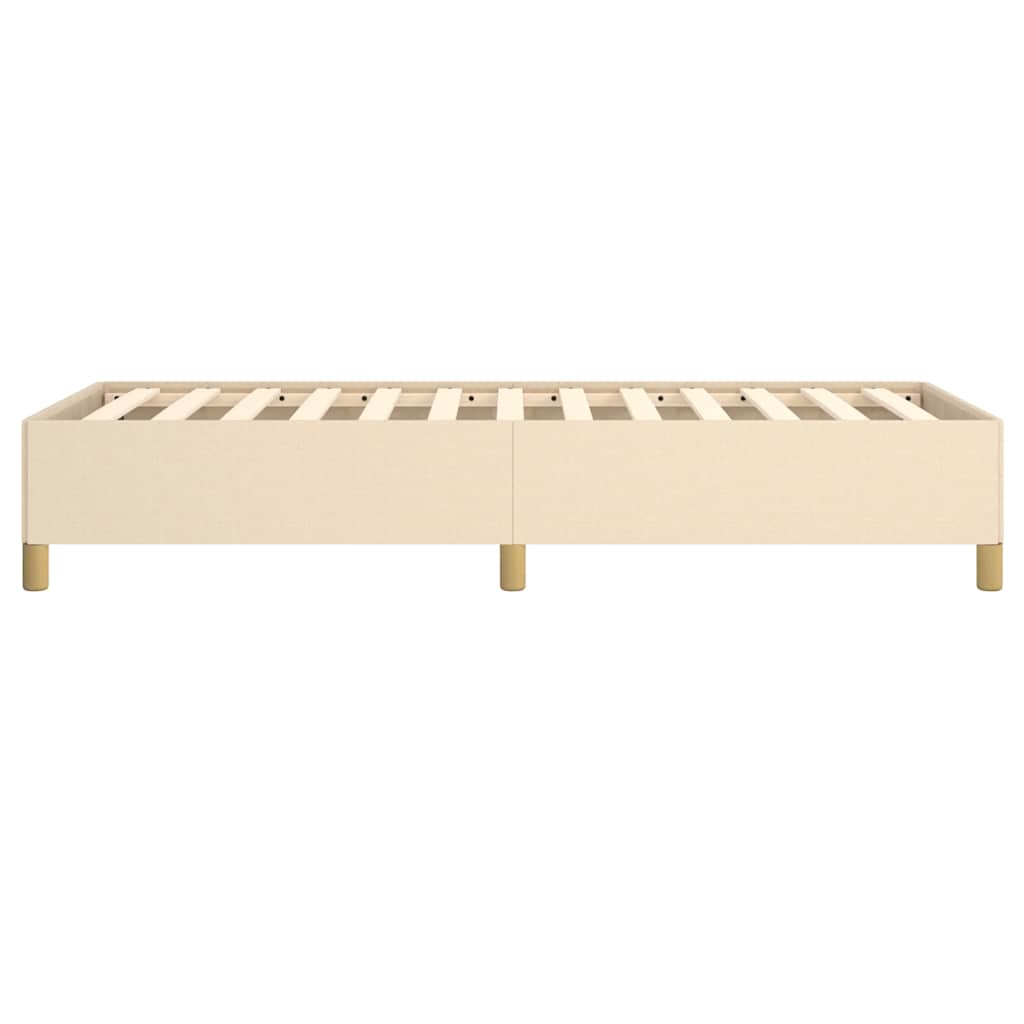 Giroletto senza Materasso Crema 100x200 cm in Tessuto