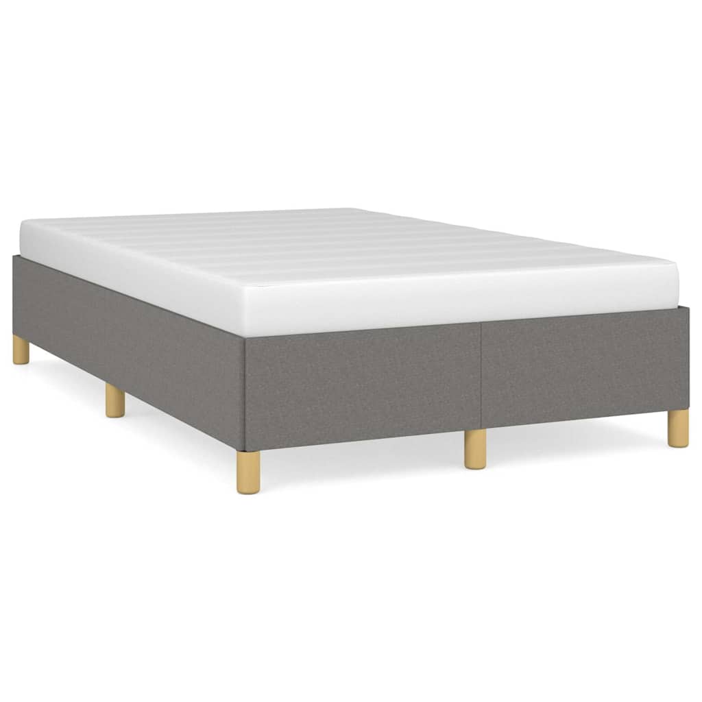 Giroletto senza Materasso Grigio Scuro 120x200 cm Tessuto