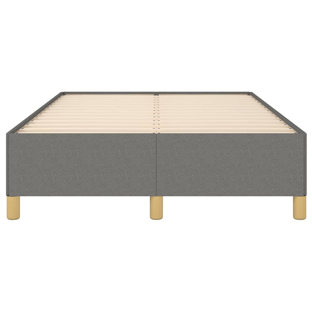Giroletto senza Materasso Grigio Scuro 120x200 cm Tessuto