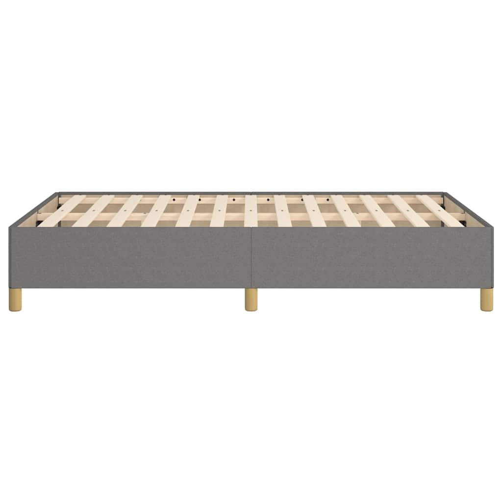 Giroletto senza Materasso Grigio Scuro 120x200 cm Tessuto