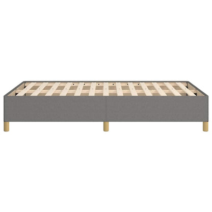 Giroletto senza Materasso Grigio Scuro 120x200 cm Tessuto