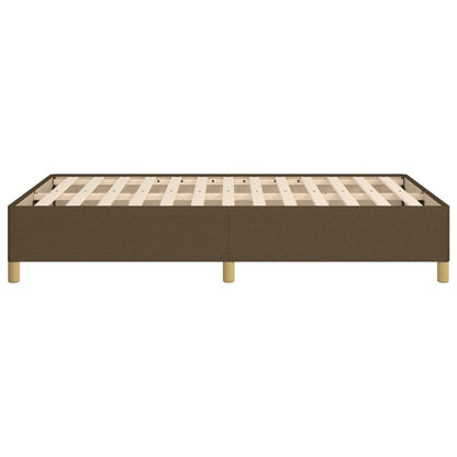 Giroletto senza Materasso Marrone Scuro 120x200 cm Tessuto | homemem39