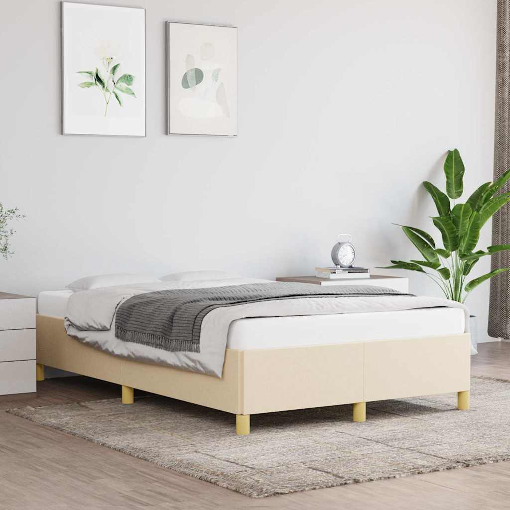 Giroletto senza Materasso Crema 120x200 cm Tessuto