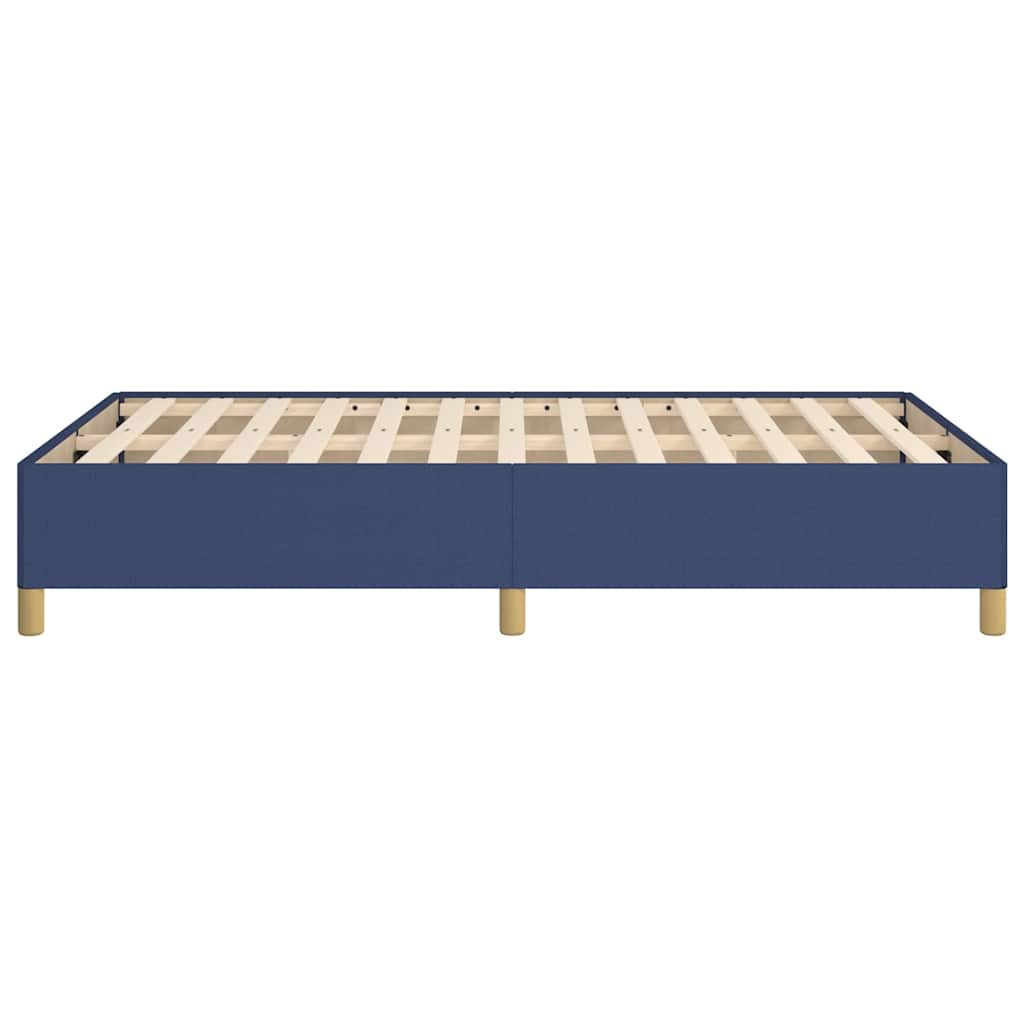Giroletto senza Materasso Blu 120x200 cm in Tessuto