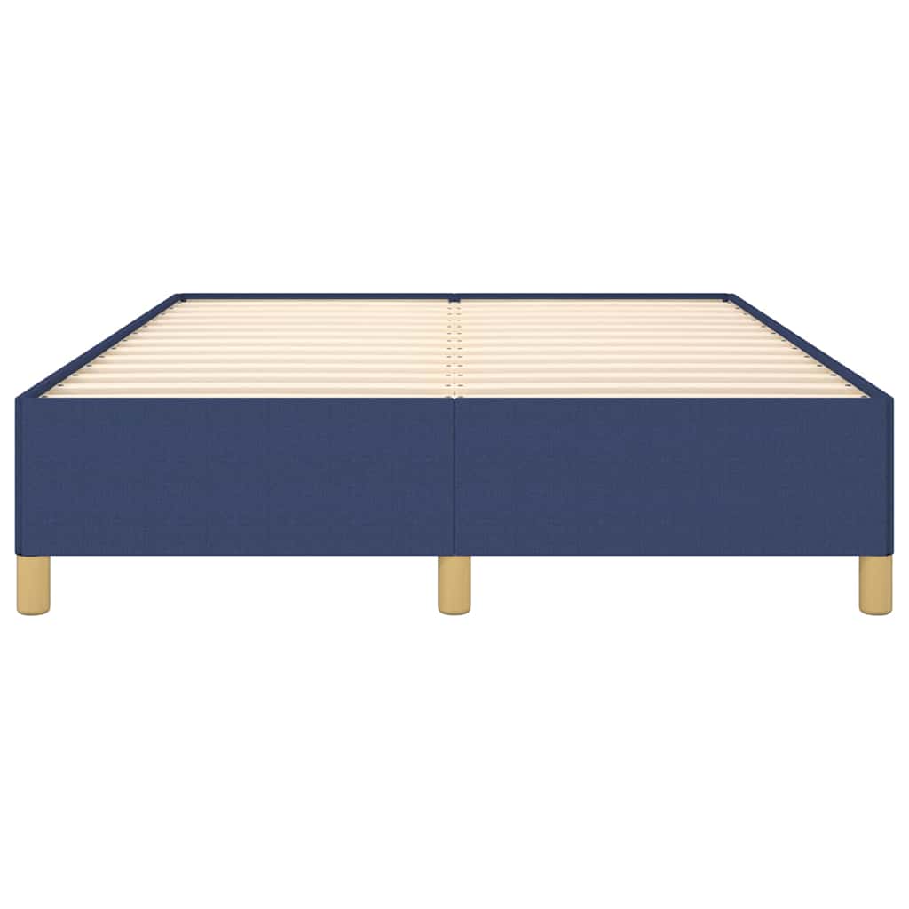 Giroletto senza Materasso Blu 140x190 cm in Tessuto