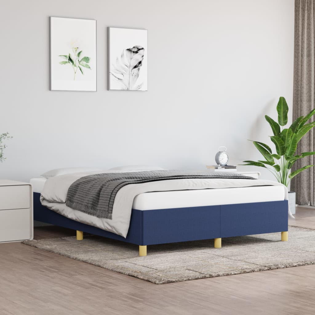 Giroletto senza Materasso Blu 140x190 cm in Tessuto - homemem39