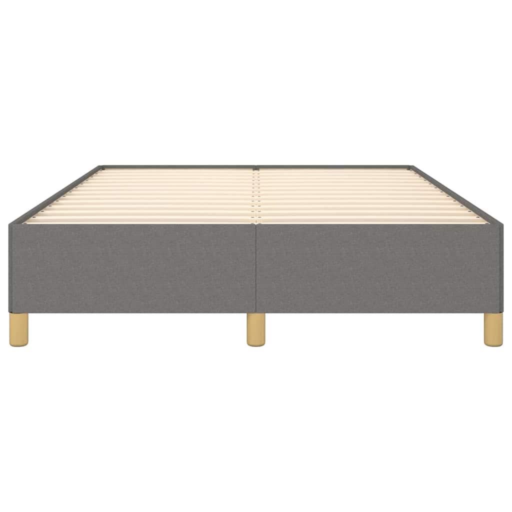 Giroletto senza Materasso Grigio Scuro 140x200 cm Tessuto