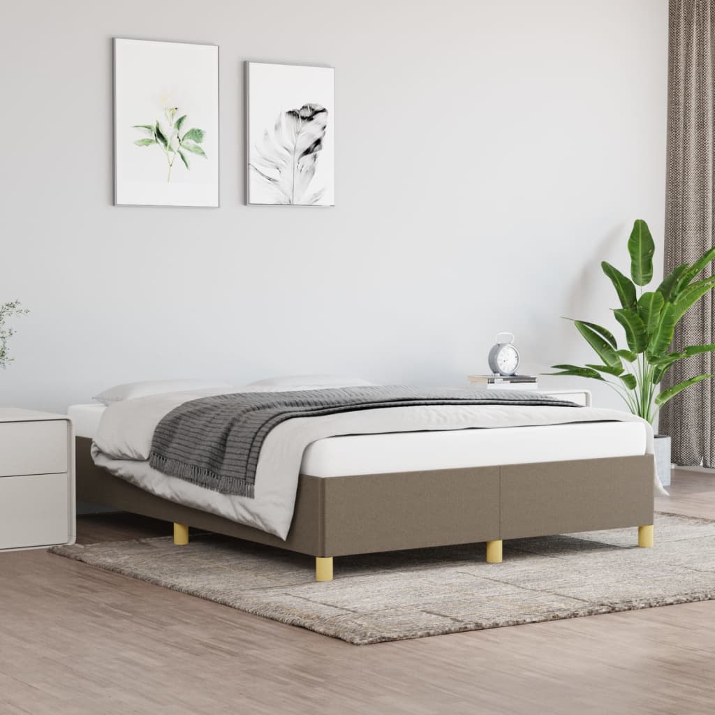 Giroletto senza Materasso Tortora 140x200 cm in Tessuto | homemem39