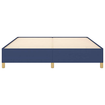 Giroletto senza Materasso Blu 180x200 cm in Tessuto