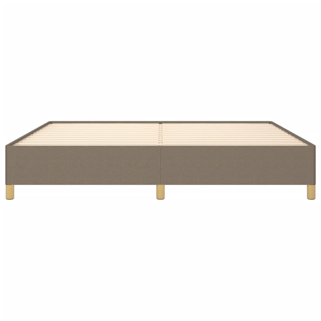 Giroletto senza Materasso Tortora 200x200 cm in Tessuto
