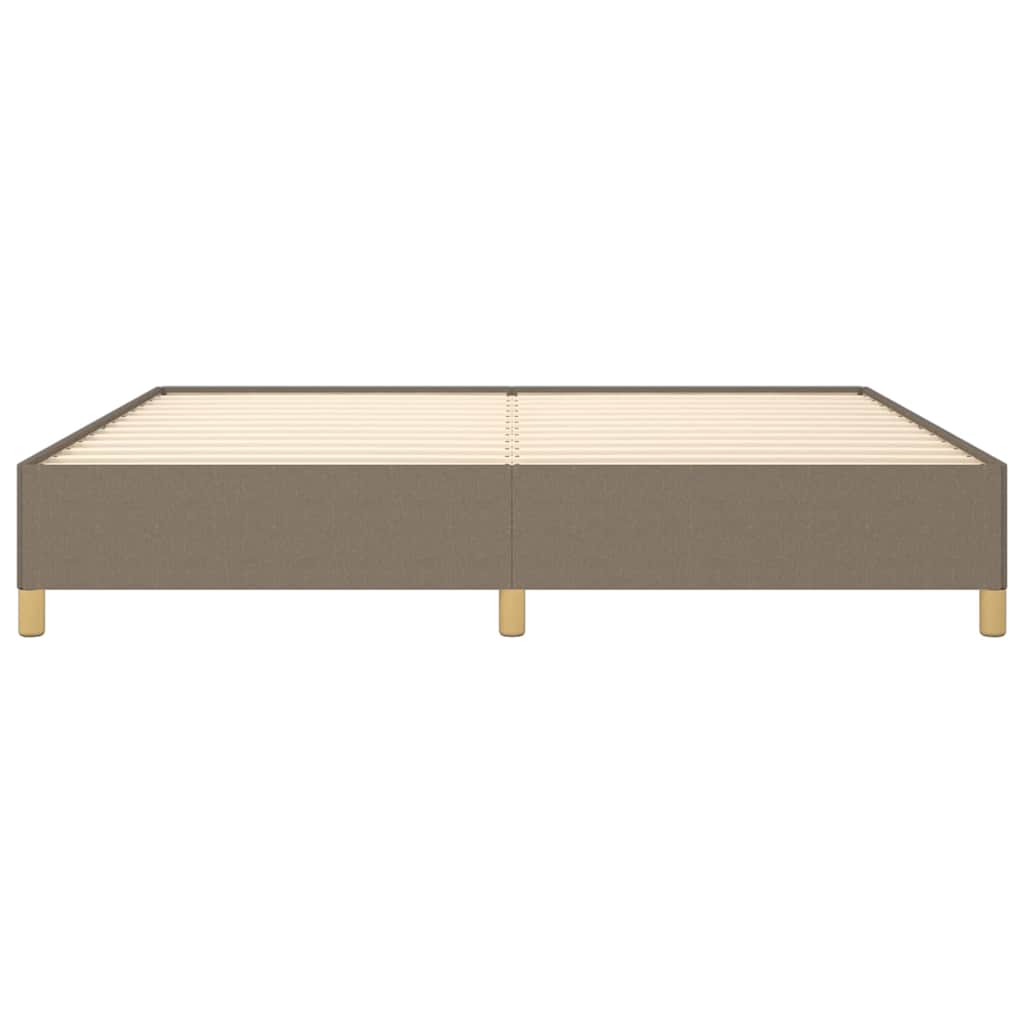 Giroletto senza Materasso Tortora 200x200 cm in Tessuto