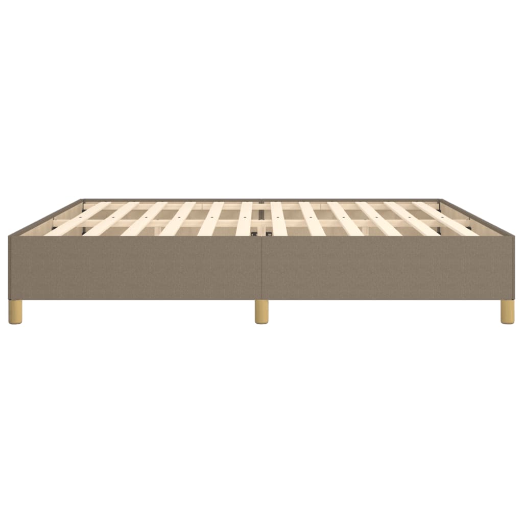 Giroletto senza Materasso Tortora 200x200 cm in Tessuto