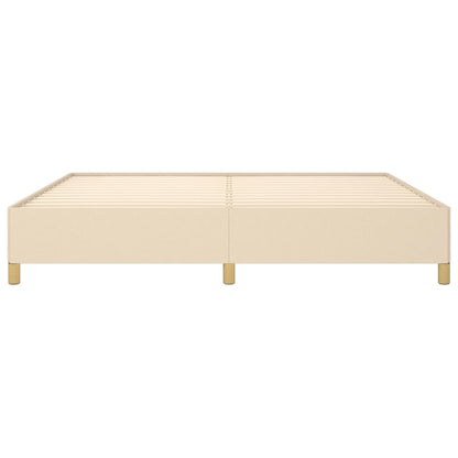 Giroletto senza Materasso Crema 200x200 cm in Tessuto - homemem39