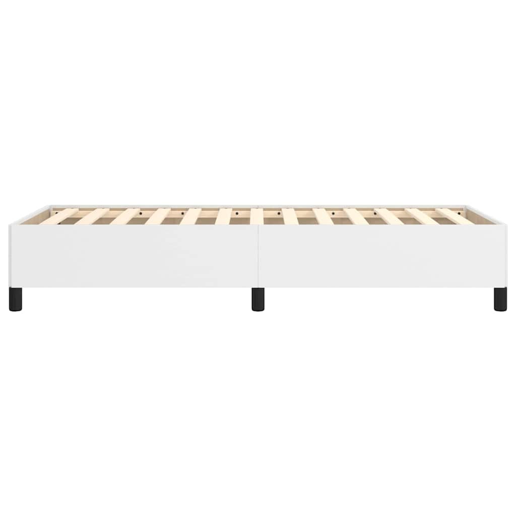 Giroletto senza Materasso Bianco 90x190 cm in Similpelle