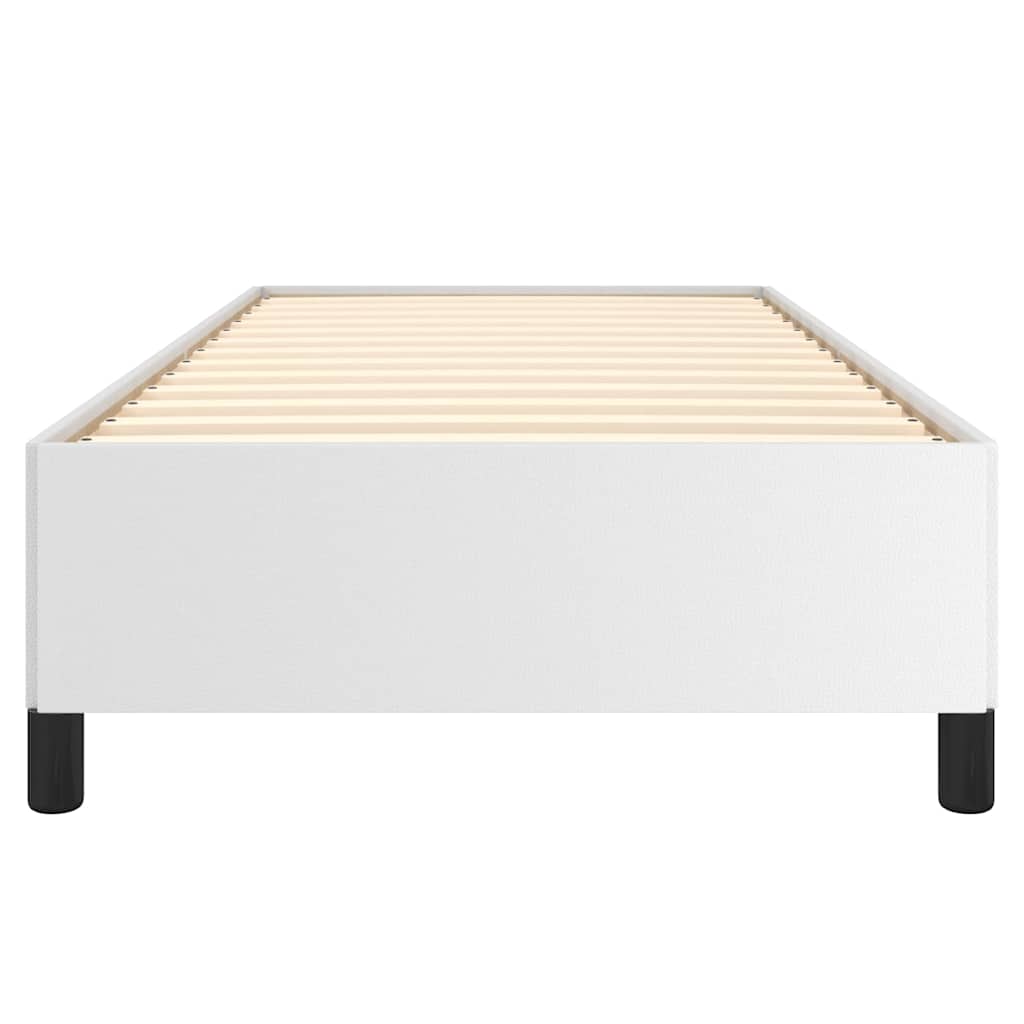 Giroletto senza Materasso Bianco 90x200 cm in Similpelle
