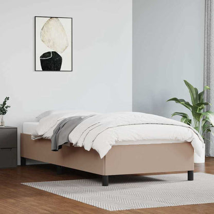 Giroletto senza Materasso Cappuccino 90x200 cm in Similpelle