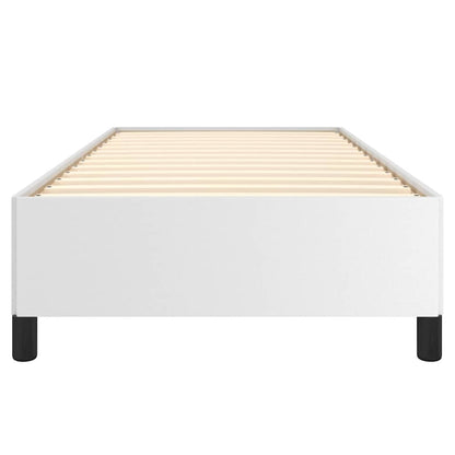 Giroletto senza Materasso Bianco 100x200 cm in Similpelle