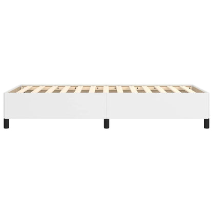 Giroletto senza Materasso Bianco 100x200 cm in Similpelle