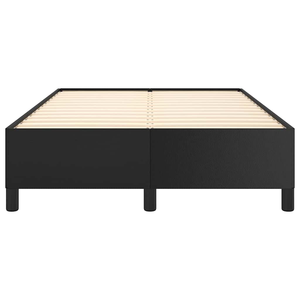 Giroletto senza Materasso Nero 120x200 cm in Similpelle