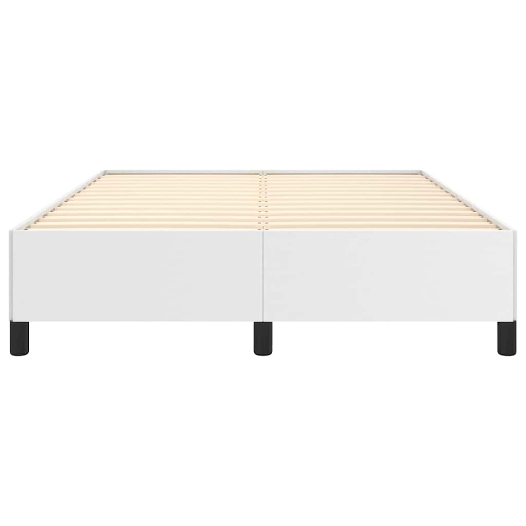 Giroletto senza Materasso Bianco 140x190 cm in Similpelle