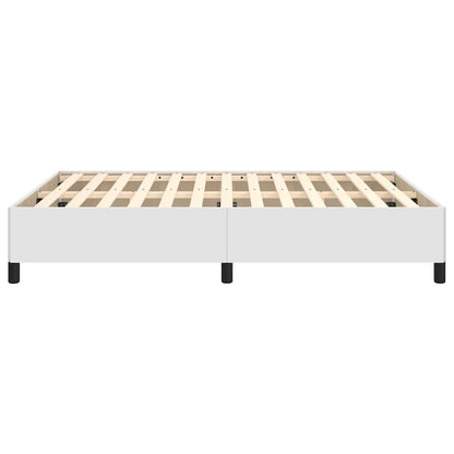 Giroletto senza Materasso Bianco 140x190 cm in Similpelle