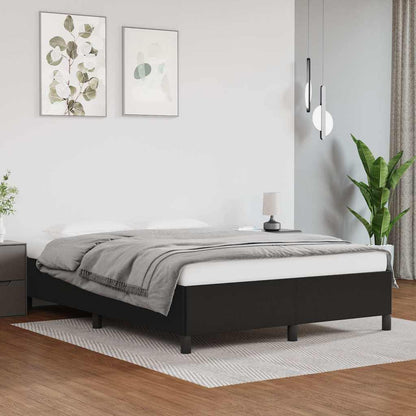 Giroletto senza Materasso Nero 140x200 cm in Similpelle
