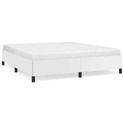 Giroletto senza Materasso Bianco 160x200 cm in Similpelle