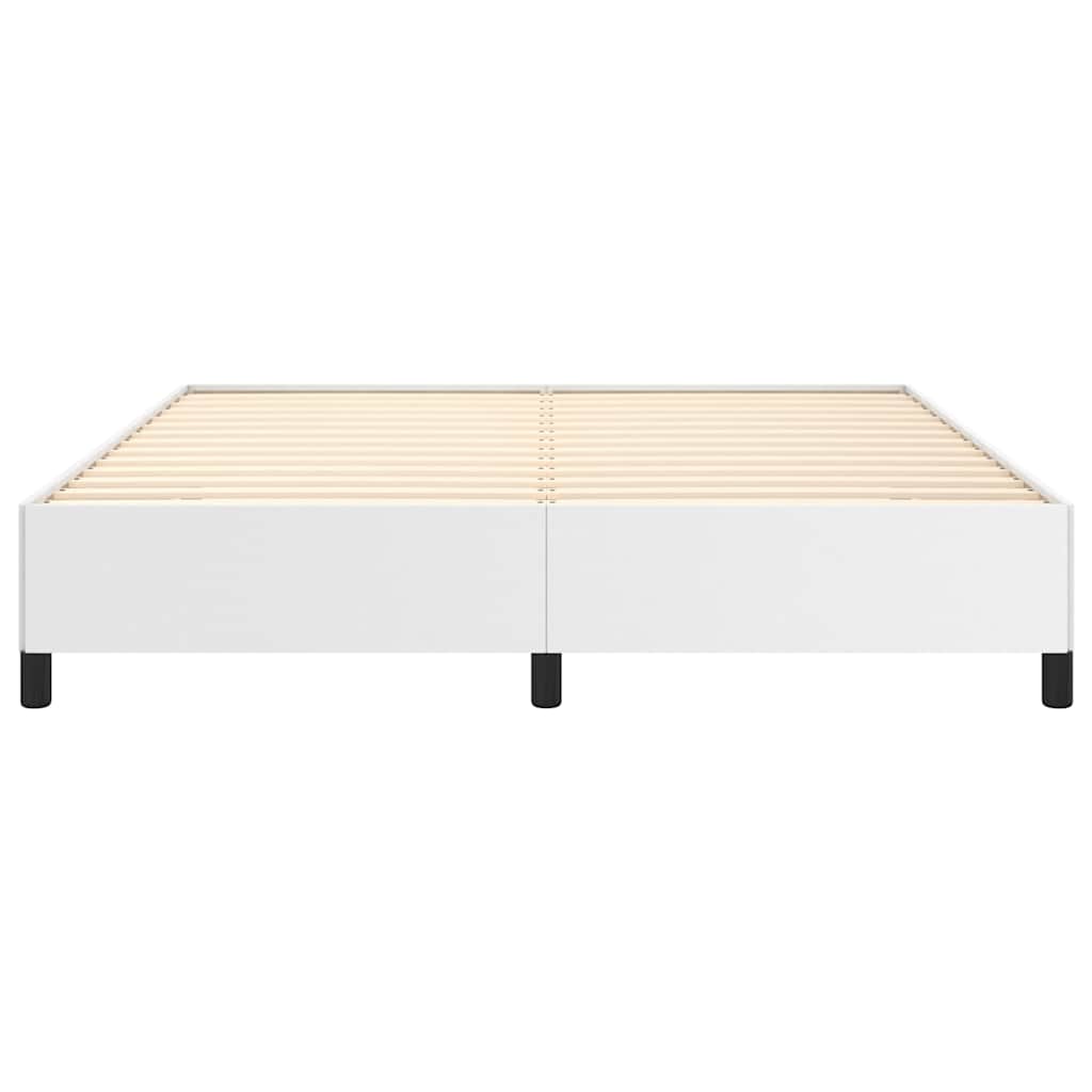Giroletto senza Materasso Bianco 160x200 cm in Similpelle