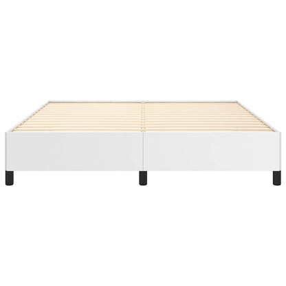 Giroletto senza Materasso Bianco 160x200 cm in Similpelle