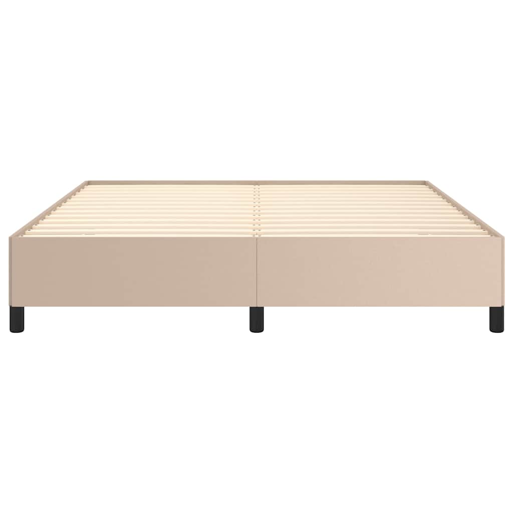 Giroletto senza Materasso Cappuccino 160x200 cm in Similpelle