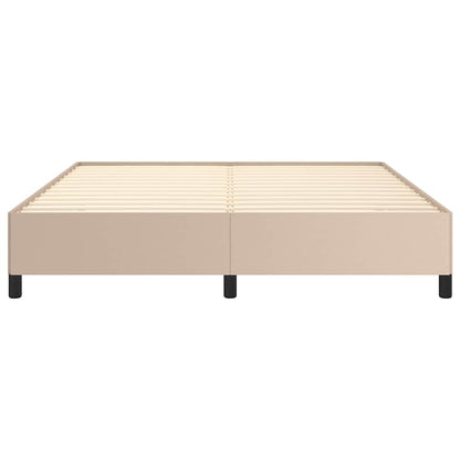 Giroletto senza Materasso Cappuccino 160x200 cm in Similpelle