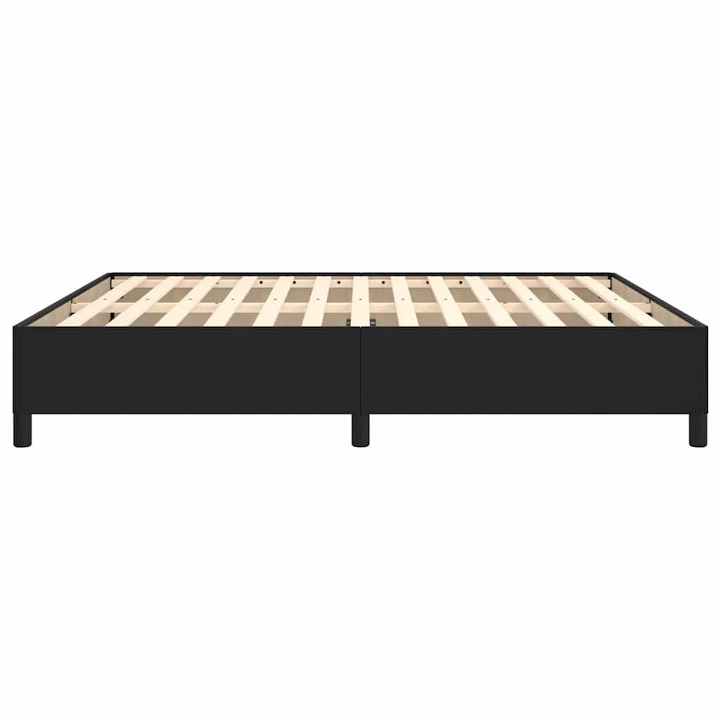 Giroletto Nero 180x200 cm in Similpelle
