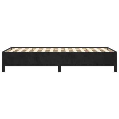 Giroletto Nero 90x190 cm in Velluto - homemem39