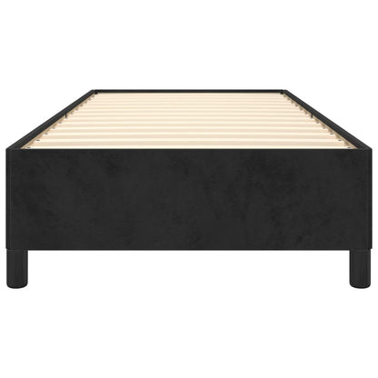 Giroletto Nero 90x200 cm in Velluto - homemem39