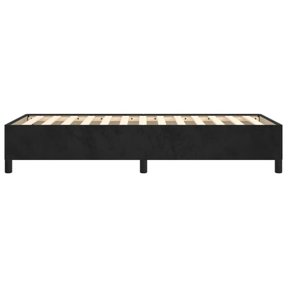 Giroletto Nero 90x200 cm in Velluto - homemem39