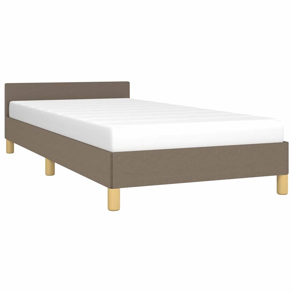 Giroletto senza Materasso Tortora 100x200 cm in Tessuto