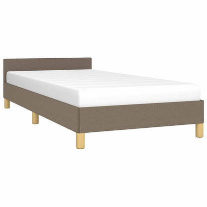 Giroletto senza Materasso Tortora 100x200 cm in Tessuto