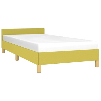Giroletto senza Materasso Verde 100x200 cm in Tessuto | homemem39