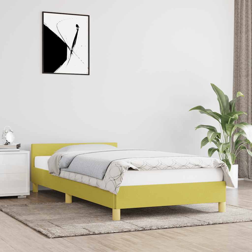 Giroletto senza Materasso Verde 100x200 cm in Tessuto | homemem39