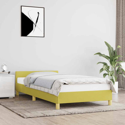 Giroletto senza Materasso Verde 100x200 cm in Tessuto | homemem39